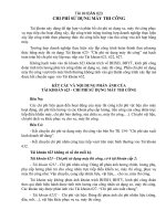 Tài liệu TÀI KHOẢN 623 CHI PHÍ SỬ DỤNG MÁY THI CÔNG pptx