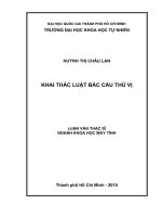 Khai thác luật bác cầu thú vị