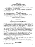 Bài soạn dieu le hoi cha me HS