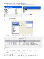 Tài liệu Bài thực hành số 6: ADO, Phân trang với Recordseự doc