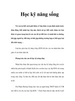 Tài liệu Học kỹ năng sống docx