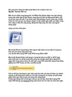 Tài liệu Bổ sung tính năng cho Microsoft Word với 3 add-in hữu ích doc
