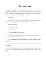 Tài liệu Giáo trình Uốn ván sơ sinh ppt