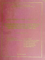 Một số giải pháp vượt rào cản kỹ thuật thương mại khi doanh nghiệp việt nam xuất khẩu hàng hóa sang thị trường một số nước phát triển 