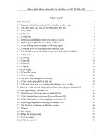 Khảo sát hệ thống phân phối khí trên động cơ SKODA6L 350 