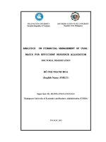 Luận văn phân tích quản lý tài chính của trường đại học lao động – xã hội cở sở để phân bổ các nguồn lực hiệu quả 