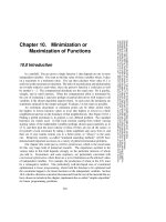 Tài liệu Minimization or Maximization of Functions part 1 pptx