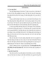 Các biện pháp thúc đẩy xuất khẩu chè sang thị trường mỹ 