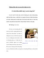 Tài liệu Những thắc mắc của mẹ khi chăm sóc bé doc