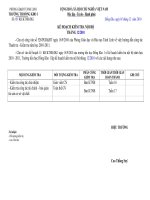 Gián án Kiểm tra nội bộ tháng 12-2010