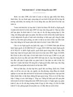 Tài liệu Tình hình kinh tế - xã hội 6 tháng đầu năm 2009 pdf