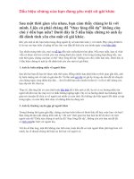 Dấu hiệu chàng của bạn đang yêu một cô gái khác