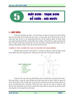 Tài liệu MÁY BƠM- TRẠM BƠM- BỂ CHỨA- ĐÀI NƯỚC ppt