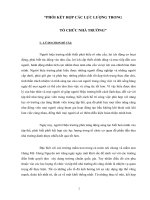 Tài liệu “PHỐI KẾT HỢP CÁC LỰC LƯỢNG TRONG TỔ CHỨC NHÀ TRƯỜNG” ppt