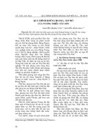 Quá trình khủng hoảng, sụp đổ của vương triều tây sơn 