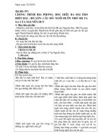 Bài giảng CTDP Thanh Hoa- T101-102