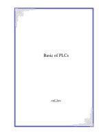 Tài liệu Basic of PLCs pdf