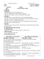 Gián án vật lý 8  2010 -2011