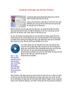 Tài liệu Cài đặt lại và khôi phục máy tính chạy Windows docx