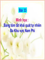 Bài soạn Minh hoa Bai 33 - Khu vuc Nam Phi