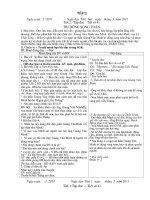 Bài giảng lớp 6 tuần 21 đủ các kỹ năng