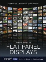 Tài liệu Introduction to Flat Panel Displays docx
