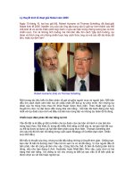 Tài liệu Lý thuyết kinh tế đoạt giải Nobel năm 2005 pdf