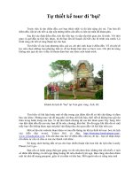 Tài liệu Tự thiết kế tour đi ''''bụi'''' docx