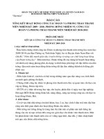 Bài giảng Báo cáo và phướng hướng hoạt động của Đoàn trường THPt Nam Đàn 1