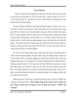 Hoàn thiện công tác kế toán tài sản cố định với việc nâng cao hiệu quả sử dụng tài sản cố định tại công ty TNHH việt trường 