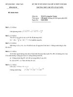 Gián án Tuyen sinh vao 10 chuyen Le Quy Don 2010 Binh Dinh