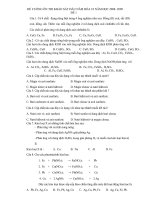 Tài liệu ĐỀ CƯƠNG ÔN THI KHẢO SÁT ĐẦU NĂM HÓA HỌC 10