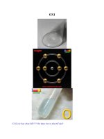 Tài liệu OXI Có lẽ các bạn chưa biết ? doc