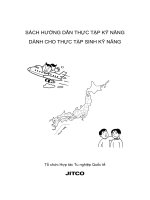 Hướng dẫn thực tập kỹ năng dành cho thực tập sinh