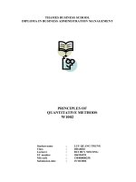 Tài liệu QUANTITATIVE_assignment docx