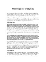 Tài liệu Chiến lược đầu tư cổ phiếu pptx