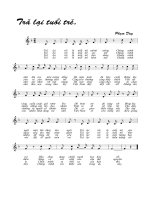 Trả lại tuổi trẻ - Phạm Duy