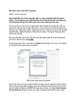 Tài liệu Mở kênh chat voice trên Facebook ppt