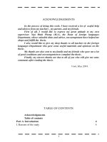 A contrative analysis of exclamation in english and vietnamese 