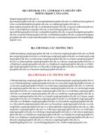 Bài giảng DIA CHI MAIL PGD & CAC TRUONG HUYEN CANG LONG