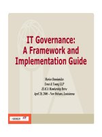 Tài liệu IT Gov - Framework - Implementation pdf