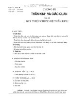 Tài liệu Bai 43. Gioi thieu chung ve he than kinh