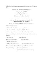 Tài liệu Mẫu Đơn xin gia hạn giấy phép hoạt động thủy sản trong vùng biển của Việt doc