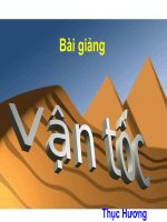 Tài liệu Bai 2. Vận tốc