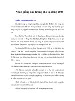 Tài liệu Nhân giống đậu tương cho vụ đông 2006 ppt