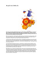 Tài liệu Bí quyết xóa sổ điểm yếu pptx