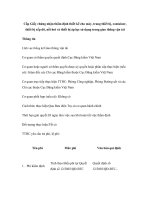 Tài liệu Cấp Giấy chứng nhận thẩm định thiết kế cho máy, trang thiết bị, container, thiết bị xếp dỡ, nồi hơi và thiết bị áp lực sử dụng trong giao thông vận tải doc