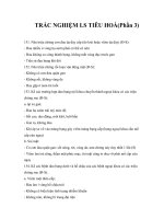 Tài liệu TRẮC NGHIỆM LS TIÊU HOÁ(Phần 3) pptx