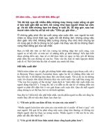 20 năm nữa… bạn sẽ hối tiếc điều gì!