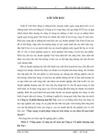 BÁO CÁO THỰC TẬP: Thực trạng và giải pháp công tác bán hàng và xác định kết quả kinh doanh